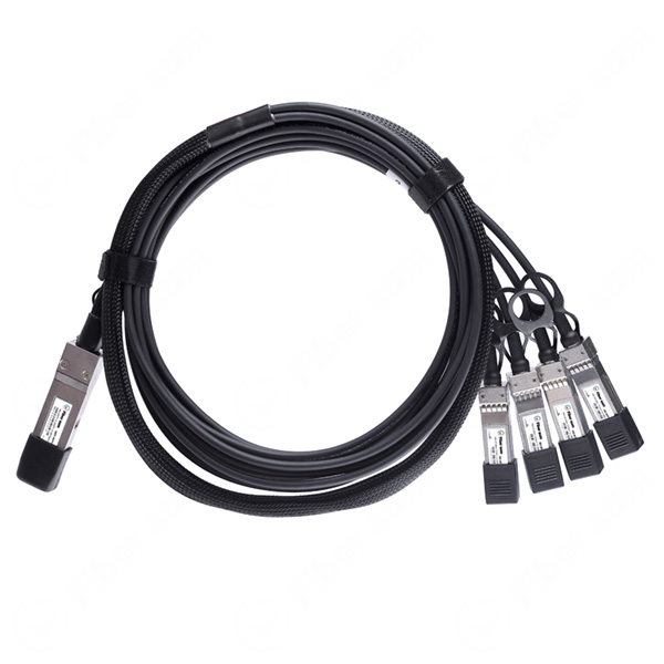 F5 Networks F5-UPG-QSFP+-3M Compatible 40G-DAC-CU QSFP+ to 4xSFP+ Passive 3M (9.8ft) 30AWG Direct Attach Cables
